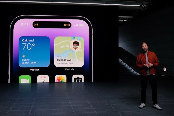 Apple обставила хейтеров: iPhone 14 Pro получили интерактивный вырез в экране