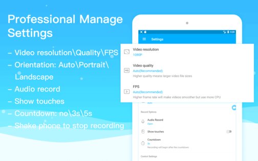 Super Screen Recorder 5.1.1.1. Скриншот 11