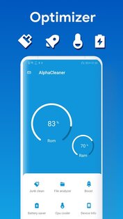 Alpha Cleaner 1.5.1. Скриншот 1