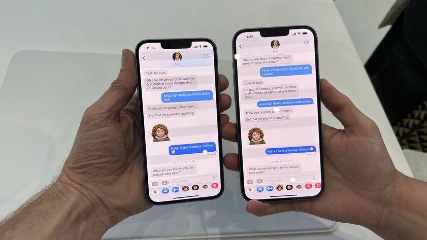 Первые отзывы об iPhone 14: что думают журналисты после знакомства — Дисплей: старая «чёлка» никуда не делась. 2