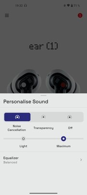 Прозрачный смартфон с 900 светодиодами в реальной жизни. Тестирую Nothing Phone (1) — Пара слов про Nothing ear (1). 7