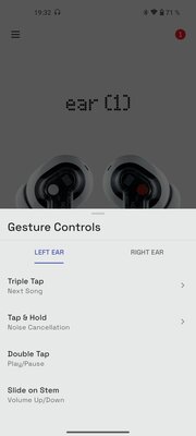 Прозрачный смартфон с 900 светодиодами в реальной жизни. Тестирую Nothing Phone (1) — Пара слов про Nothing ear (1). 8