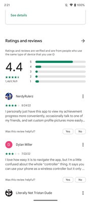 Google Play теперь показывает отзывы от владельцев похожих устройств. Не прошло и 14 лет
