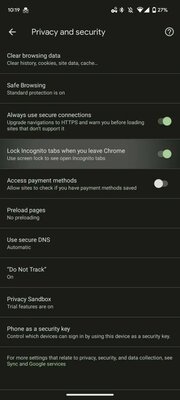 Режим инкогнито в Chrome защитят отпечатком пальца. Теперь на один страх меньше