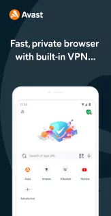 Avast Secure Browser 8.1.0. Скриншот 1