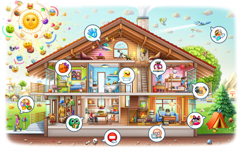 Почти как было в ICQ: в Telegram появились статусы-смайлики