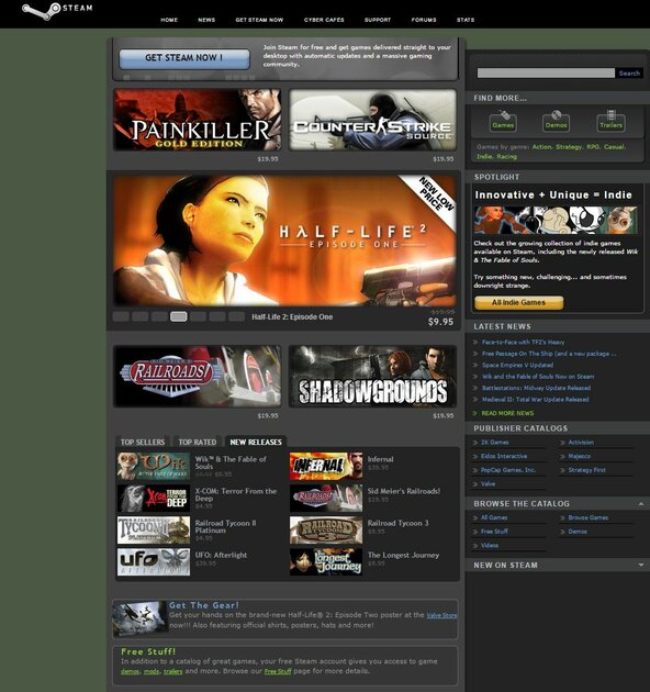Как лаунчер для Counter-Strike превратился в крупнейший магазин: изменения Steam по годам