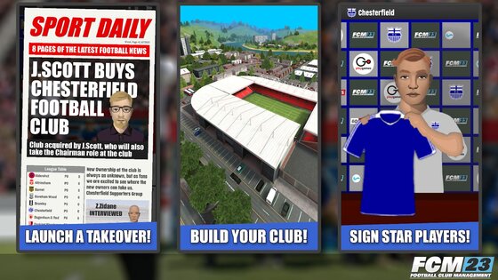 Football Club Management 2023 1.3.0. Скриншот 3