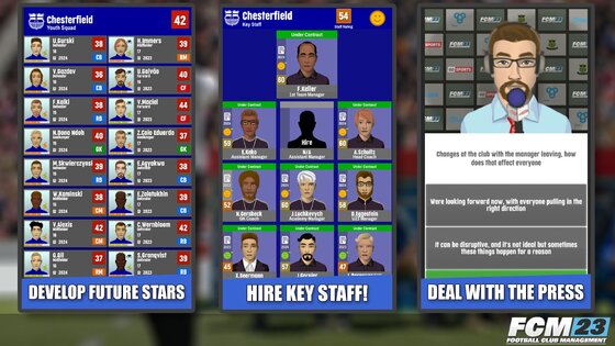 Football Club Management 2023 1.3.0. Скриншот 4