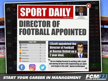 Football Club Management 2023 1.3.0. Скриншот 17