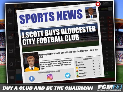 Football Club Management 2023 1.3.0. Скриншот 19