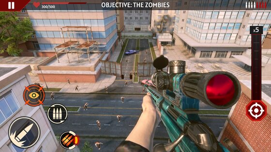 Sniper Zombie 3D 2.44.2. Скриншот 16