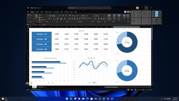 Первое крупное обновление Windows 11 добавляет вкладки в «Проводник». Ещё 14 нововведений