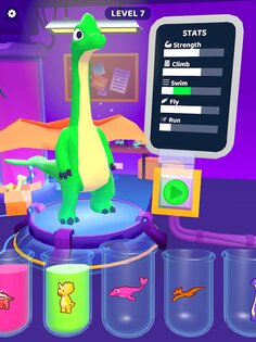Dino Merge Run 1.2.0. Скриншот 9