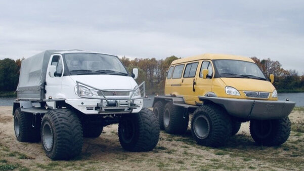 Что не придумают, лишь бы дороги не строить! 10 монструозных российских внедорожников