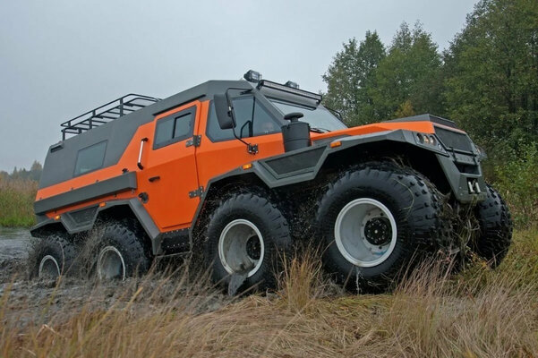 Что не придумают, лишь бы дороги не строить! 10 монструозных российских внедорожников