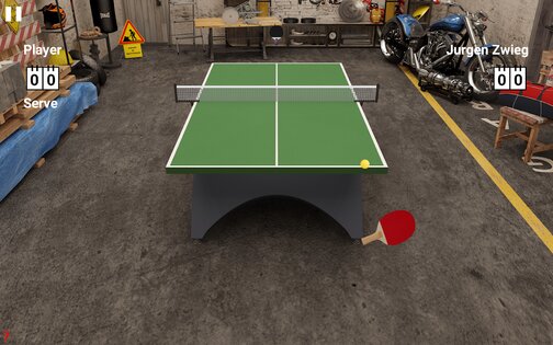 Virtual Table Tennis 2.3.6. Скриншот 9