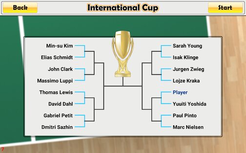 Virtual Table Tennis 2.3.6. Скриншот 14