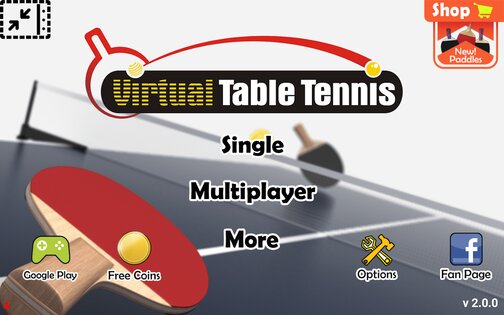 Virtual Table Tennis 2.3.6. Скриншот 19