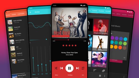 Rocket Music Player 6.3.0.1. Скриншот 9