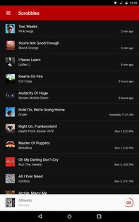 Last.fm 2.5.1.5. Скриншот 6