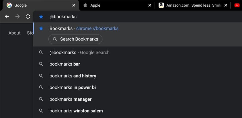 Историю Chrome теперь можно искать в адресной строке. Понадобится символ @