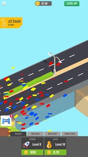 Bridge Idle – строитель мостов 2.140. Скриншот 11