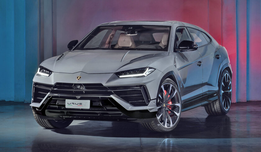 Lamborghini представила кроссовер Urus S: двигатель V8 и 666 л. с. под капотом