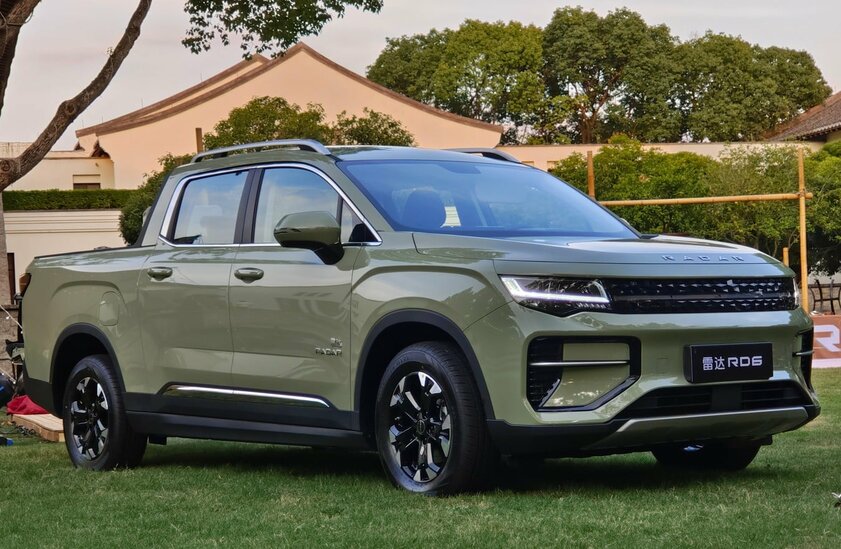 Эра электрических пикапов: Geely продаёт Radar R6 всего за 25 тысяч долларов