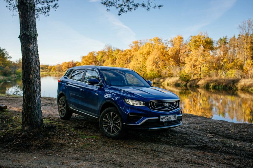Если хочется Volvo, но без переплаты: тест-драйв Geely Atlas Pro — В путь. 3