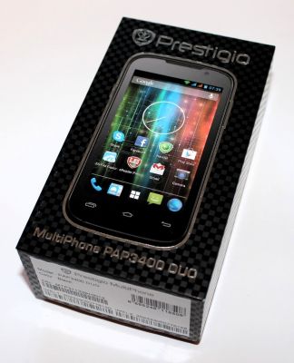Обзор Prestigio MultiPhone 3400 DUO