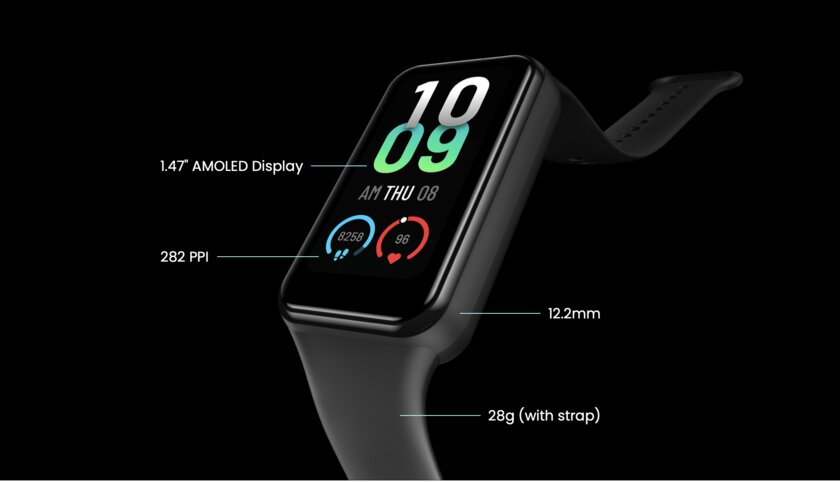 Amazfit выпустила браслет Band 7: как Mi Band 7 Pro, но намного дешевле в России