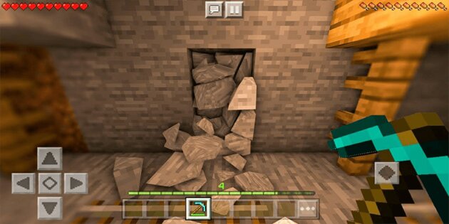 Мод Realistic Physics для MCPE 1.0. Скриншот 1