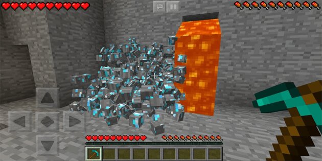 Мод Realistic Physics для MCPE 1.0. Скриншот 2