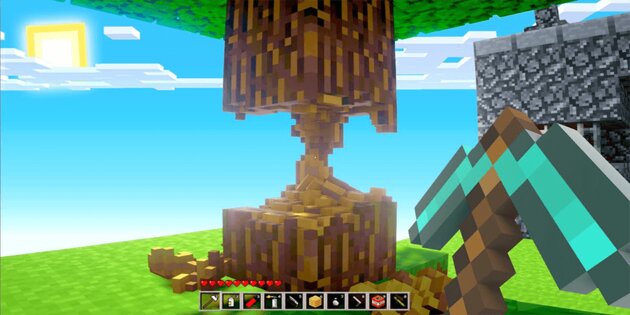 Мод Realistic Physics для MCPE 1.0. Скриншот 3