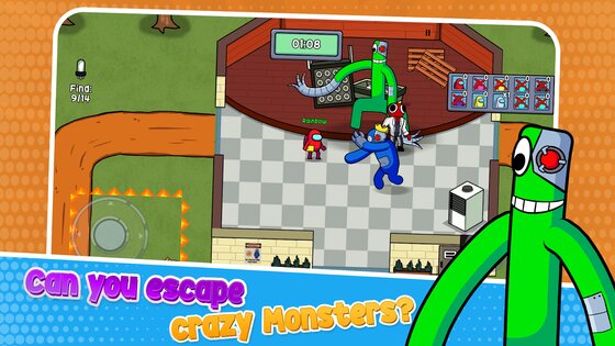 Survivor In Rainbow Monster 1.4.9. Скриншот 3