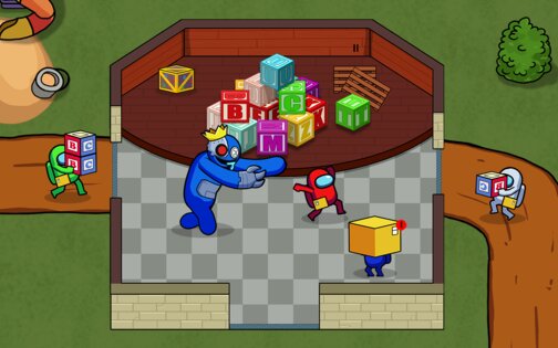 Survivor In Rainbow Monster 1.4.9. Скриншот 21