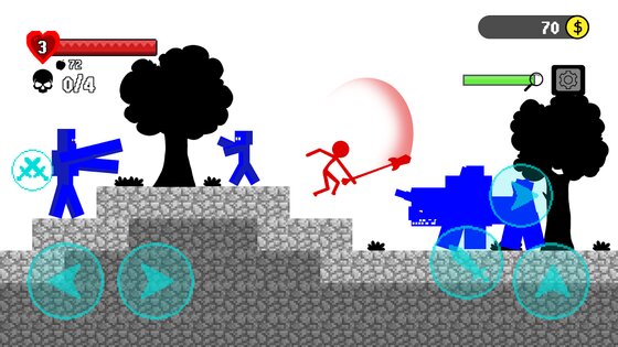 Stick Hero - Great Craft War 1.0.8. Скриншот 2