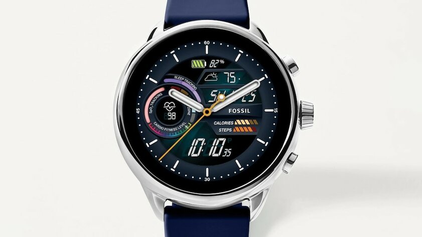Классический дизайн, Wear OS 3 и море ремешков: Fossil представила часы Gen 6 Wellness Edition