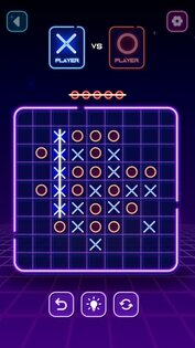 Tic Tac Toe Glow 1.0.57. Скриншот 4