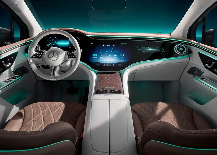Mercedes-Benz представила EQE SUV: стильный кузов, огромный дисплей и релиз в 2023 году