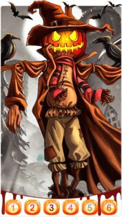 Темная, ужасная игра-раскраска 1.0.218. Скриншот 4