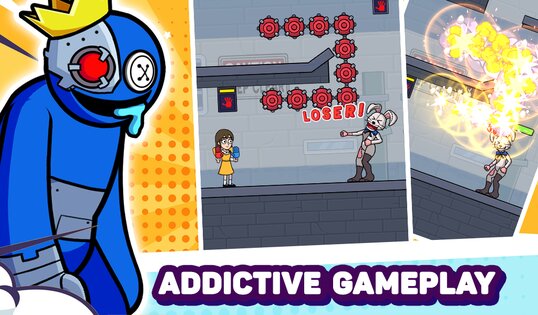 Rainbow Monster: Blue Survivor 1.0.4. Скриншот 9