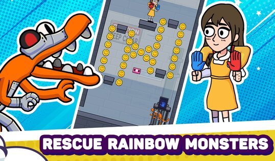 Rainbow Monster: Blue Survivor 1.0.4. Скриншот 10