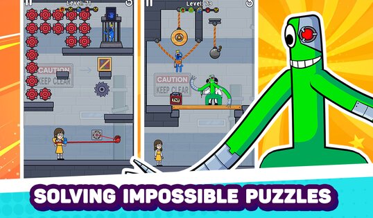 Rainbow Monster: Blue Survivor 1.0.4. Скриншот 11