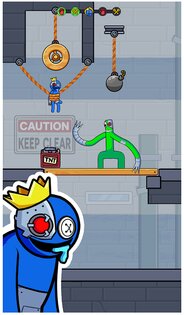 Rainbow Monster: Blue Survivor 1.0.4. Скриншот 12