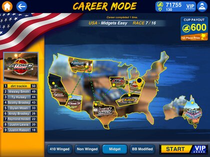 Dirt Trackin Sprint Cars 4.3.9. Скриншот 23