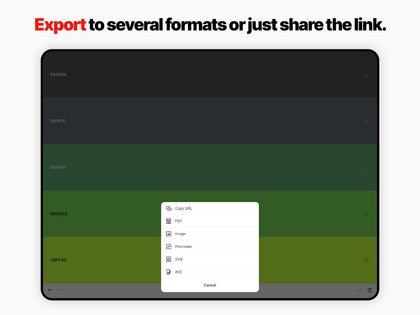 Coolors 1.2.0. Скриншот 14