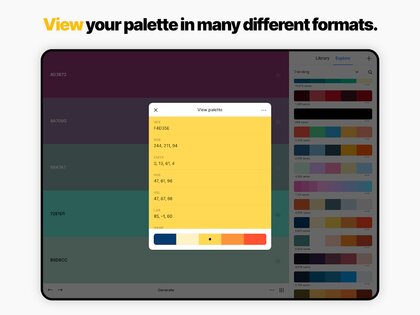 Coolors 1.2.0. Скриншот 16