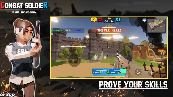 Combat Soldier – The Polygon 0.35. Скриншот 6
